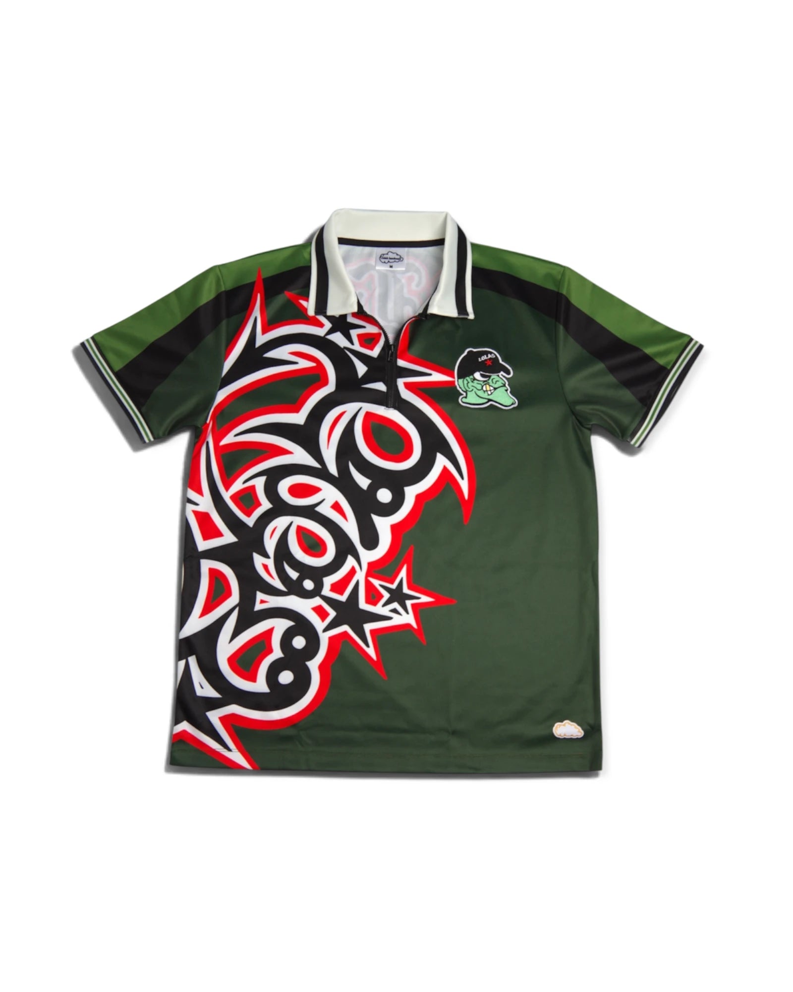 Lola's 'Golder Vision' Jersey (Green/Red)
