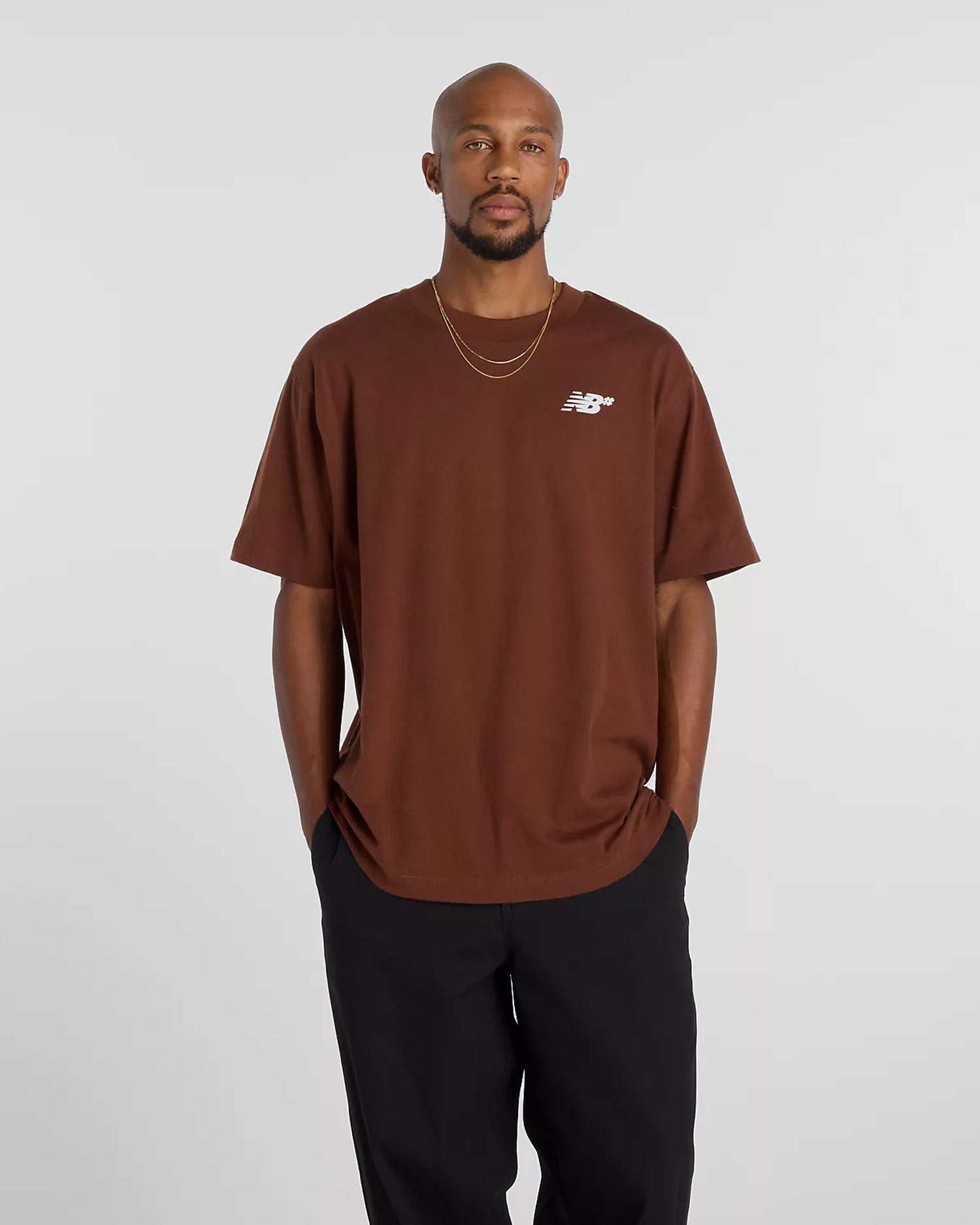 New Balance Numeric 'Small Logo' T-Shirt (Richoak)