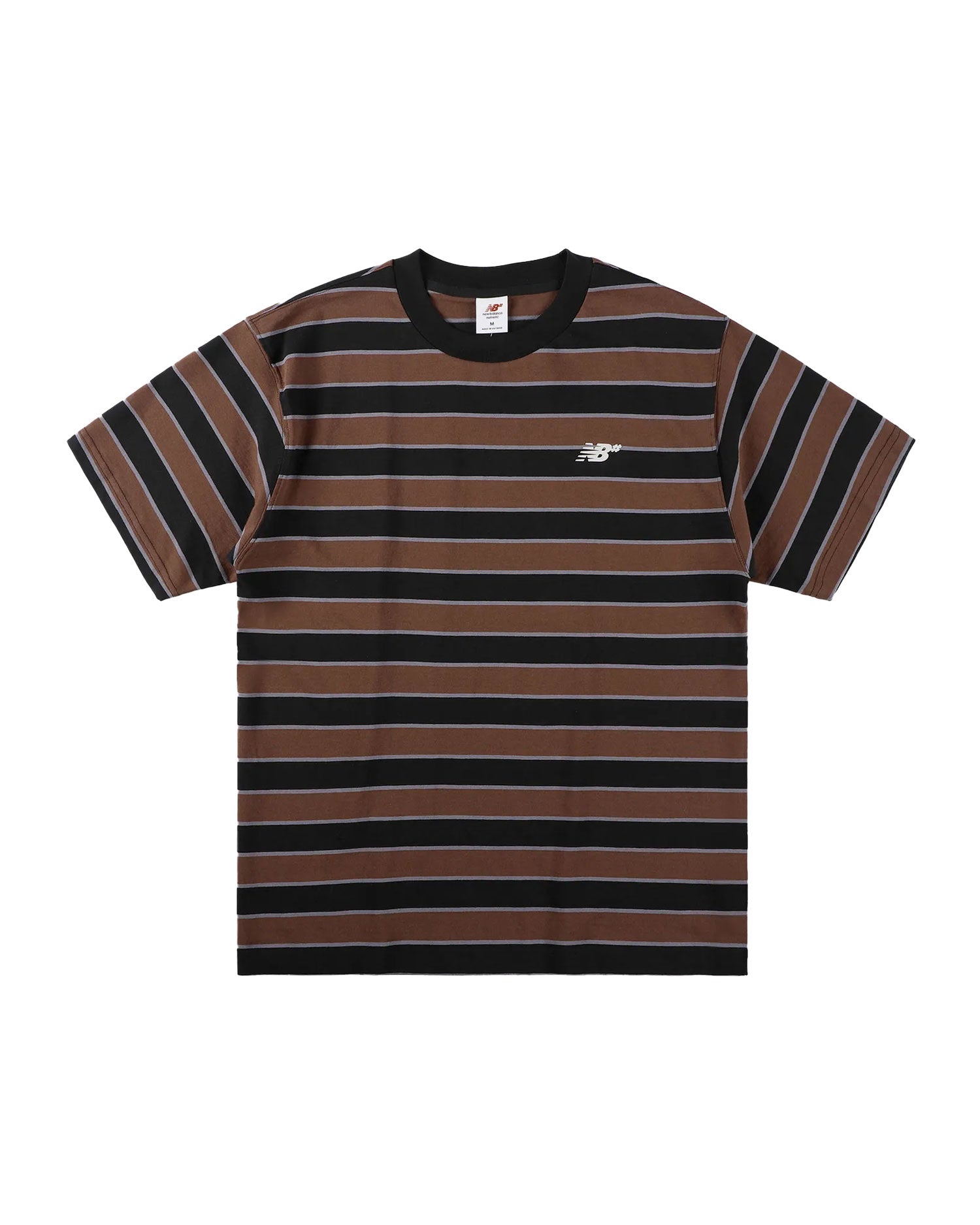 New Balance Numeric 'Thin Stripe' T-Shirt (Black)