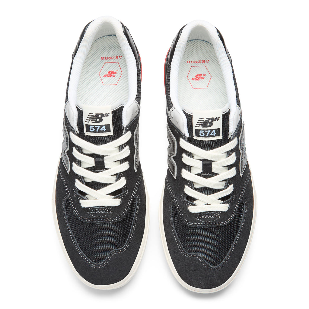 New Balance Numeric '574' Shoes (White)