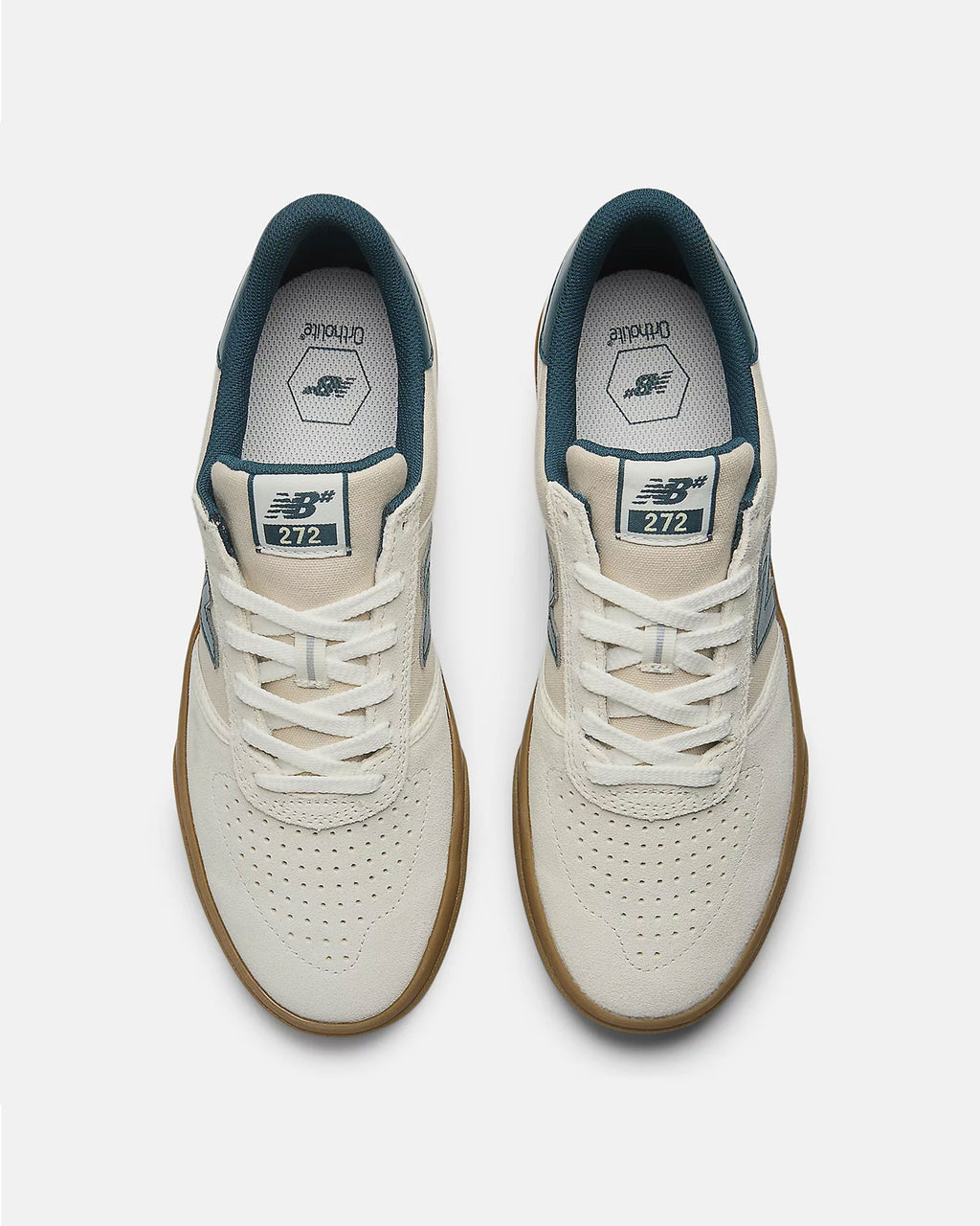 New Balance Numeric '272' Shoes (Sea Salt/Deep Ocean)