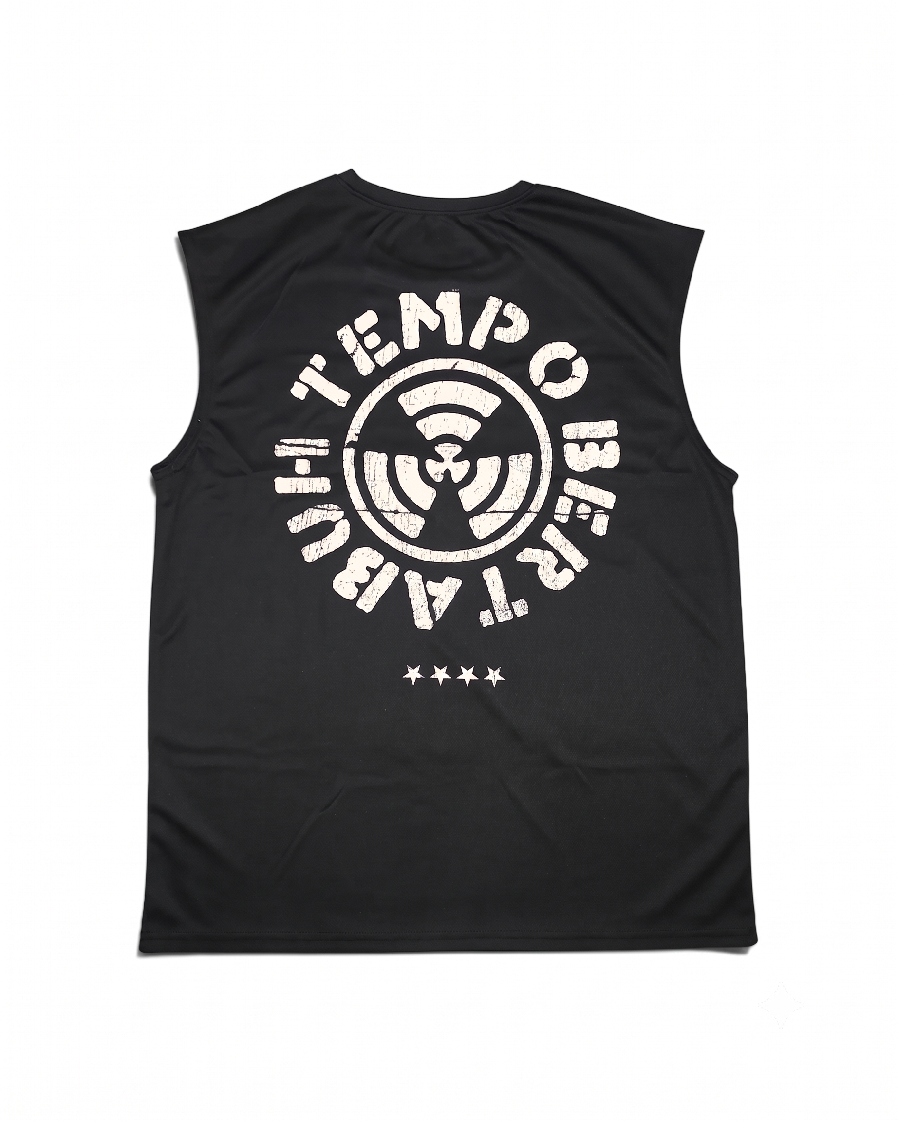 NO GOOD 'Tempo Bertabuh' Running Top (Black)