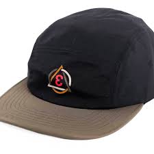 Preduce "OG Triangle" Racer 5 Panel Cap (Black / Khakis)