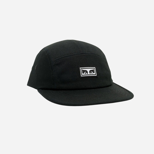 OBEY Icon Twill Camp Hat (Black)