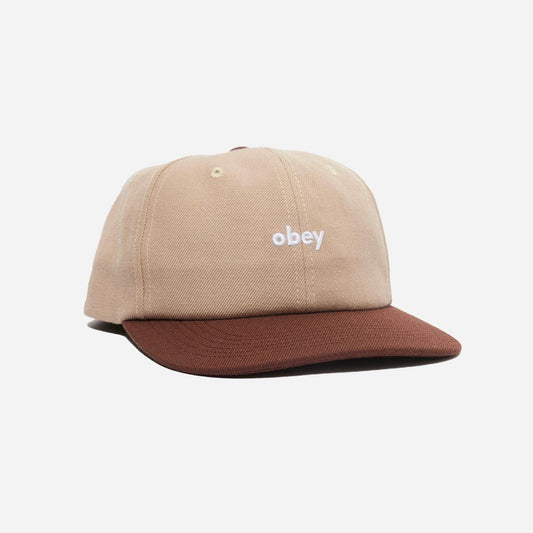 OBEY Shade 6 panel Snapback (Khaki)