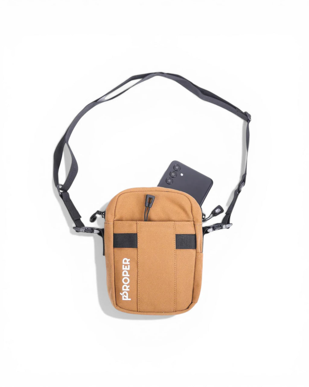 Proper 'Mini Sling' Bag (Wooden Brown)