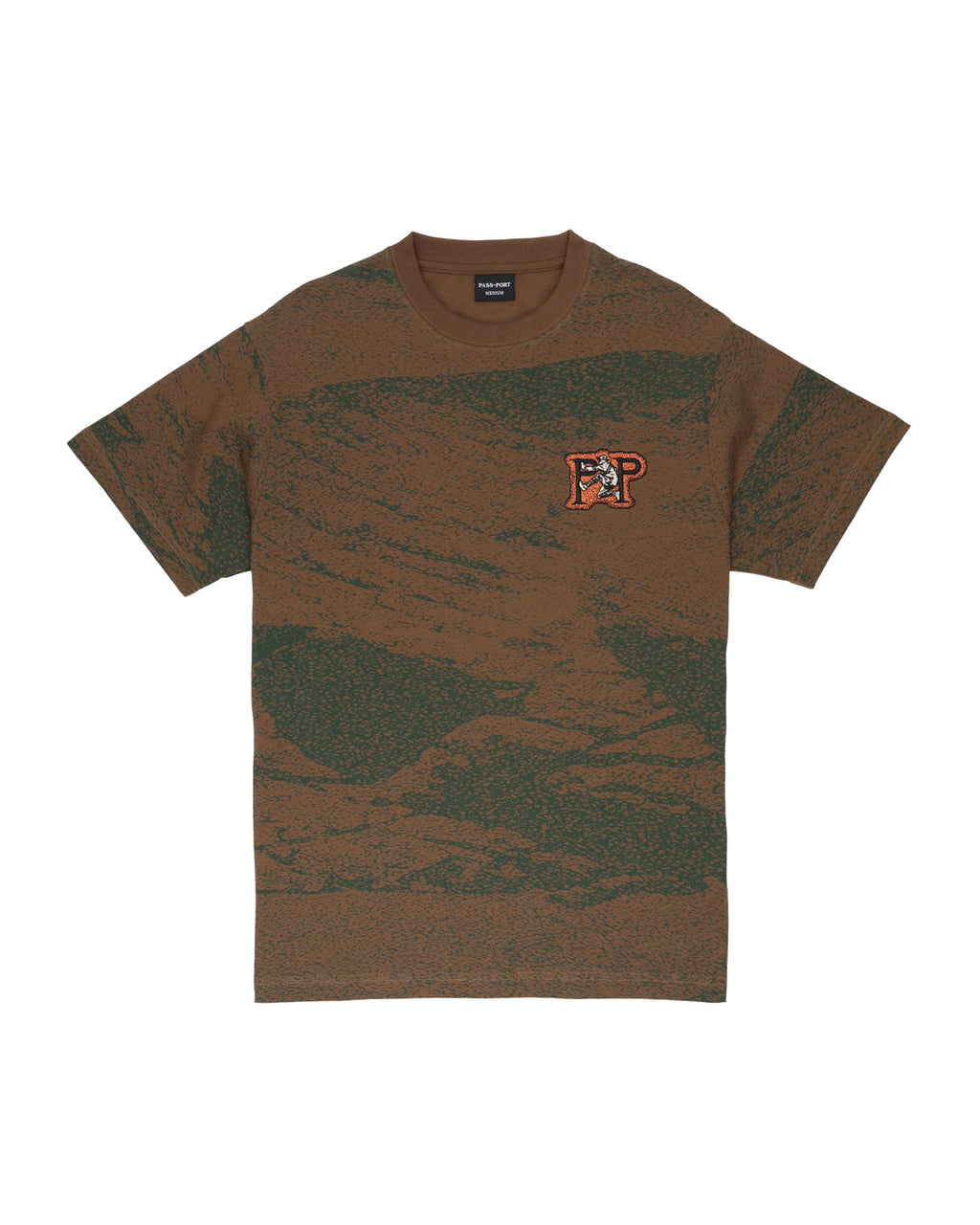 Pass~Port 'Cave~In' T-Shirt (Choc)