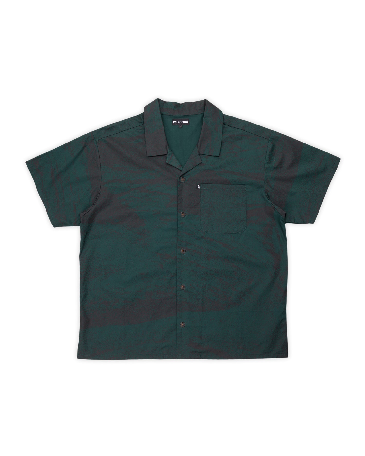 Pass~Port 'Cave~In' Casual Shirt (Dark Green)