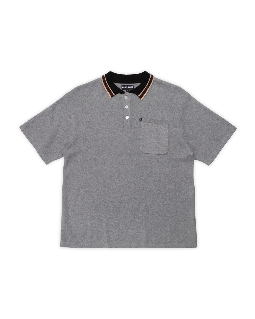 Pass~Port 'Sunspot Organic' Knit Polo (Grey)