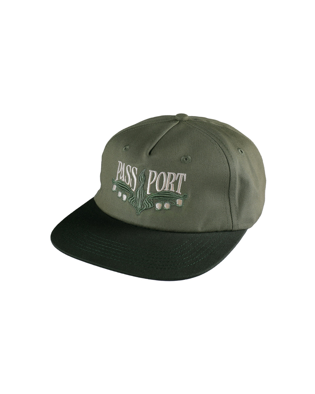 Pass~Port 'Lily Of The Valley Workers' Hat (Moss/Dark Military)