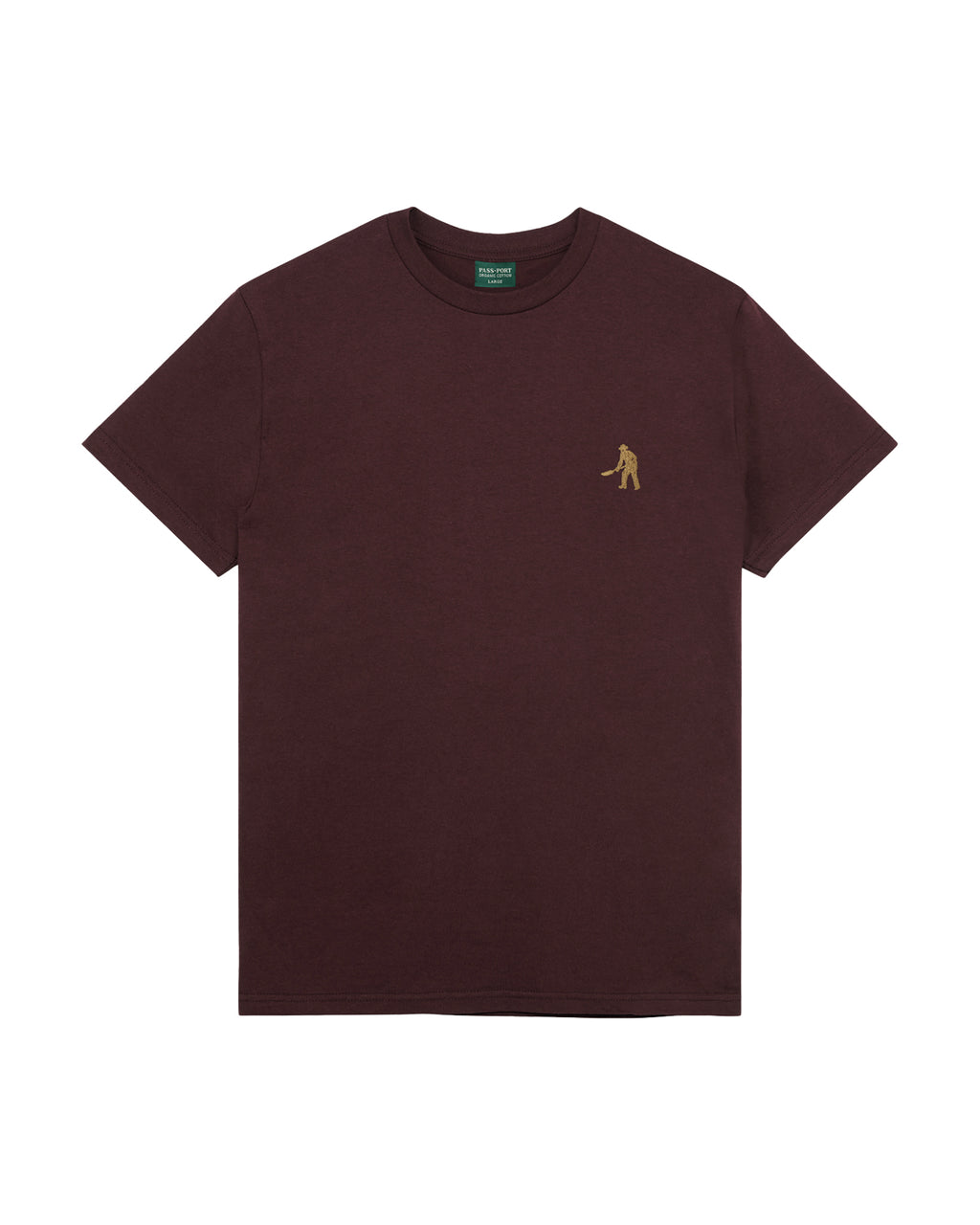 Pass~Port 'Workers Organic Cotton' T-Shirt (Port)