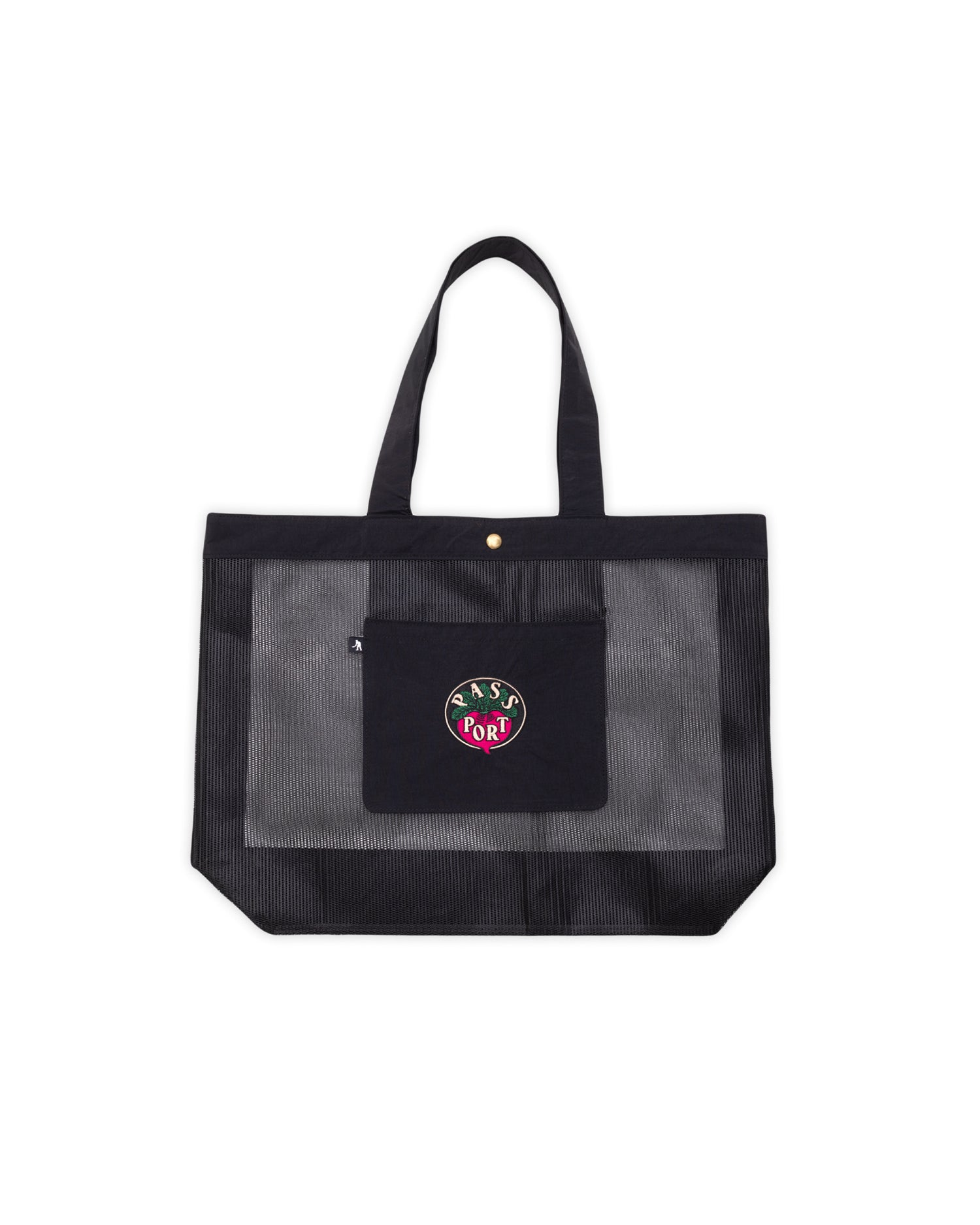 Pass~Port 'Radish RPET Mesh Tote' Tote Bag (Black)