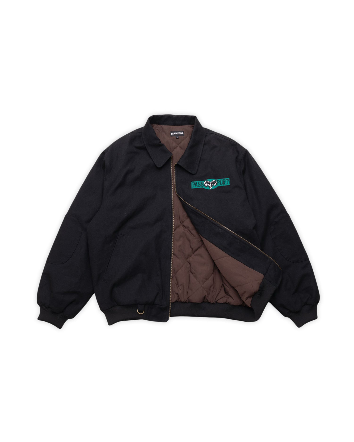Pass~Port 'Ram Freight' Jacket (Black) | Burrow Skateshop
