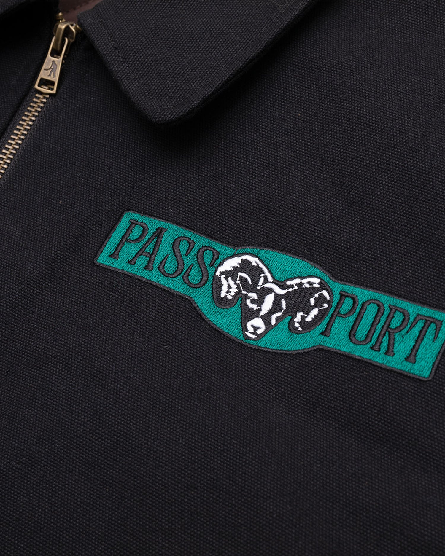 Pass~Port 'Ram Freight' Jacket (Black) | Burrow Skateshop