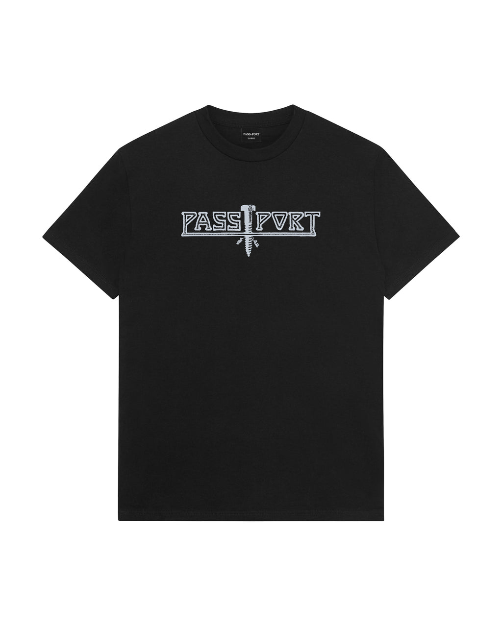 Pass~Port 'Screwed' T-Shirt (Black)