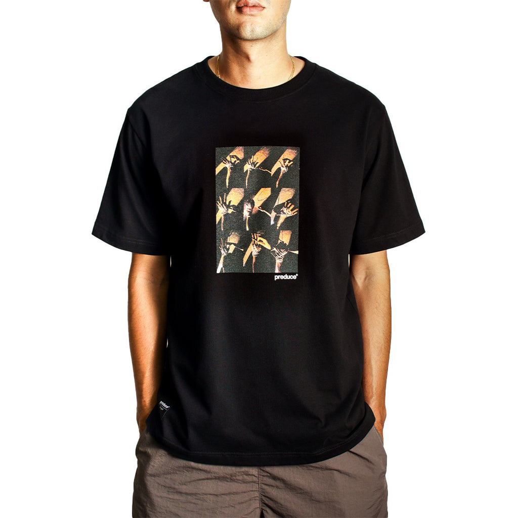 Preduce Skateboard 'Muay Thai' T-shirt (Black)