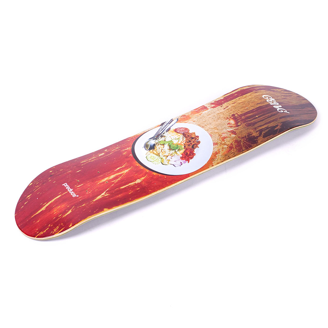 Preduce x Kanrapee "Thai Food Porn Geng Jakkarin" Skateboard Deck (8.375 x 32)