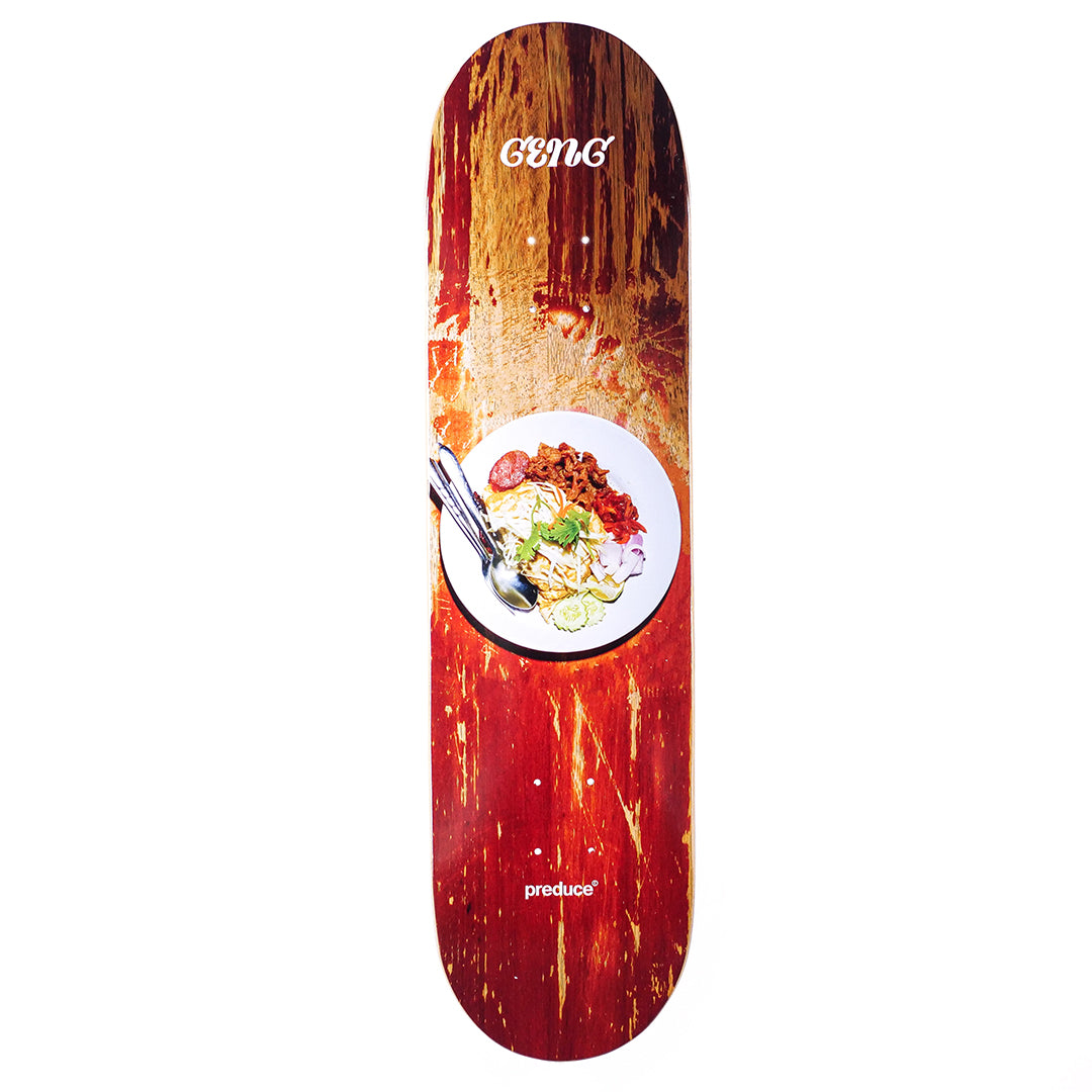 Preduce x Kanrapee "Thai Food Porn Geng Jakkarin" Skateboard Deck (8.375 x 32)