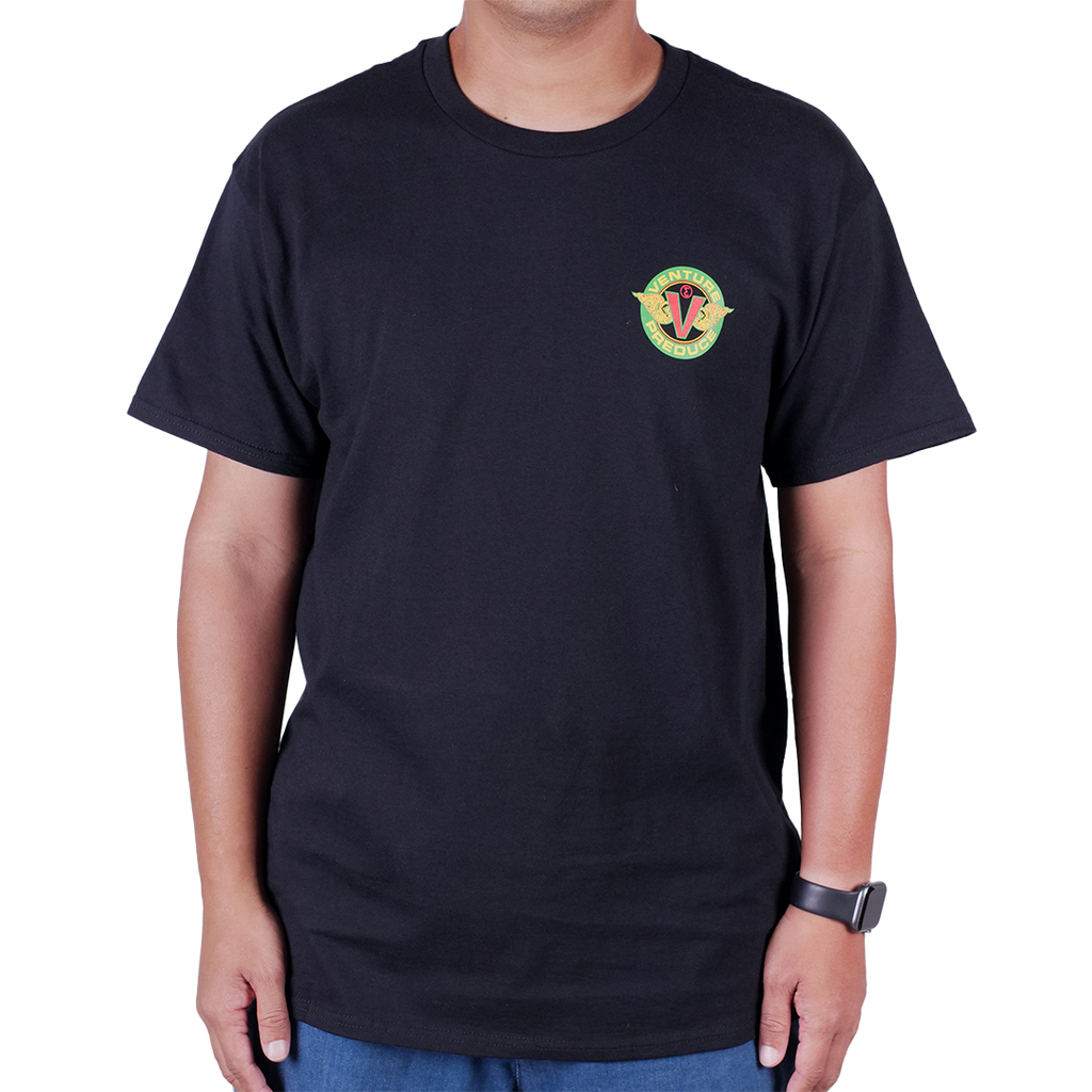 Preduce Skateboards X Venture Collab T-Shirt (Black)
