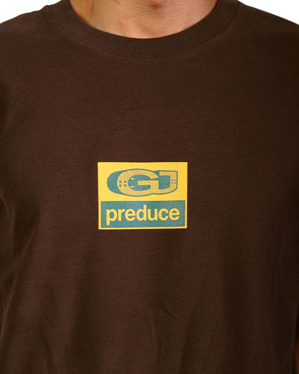 Preduce Skateboards 'GJ' T-shirt (Brown)