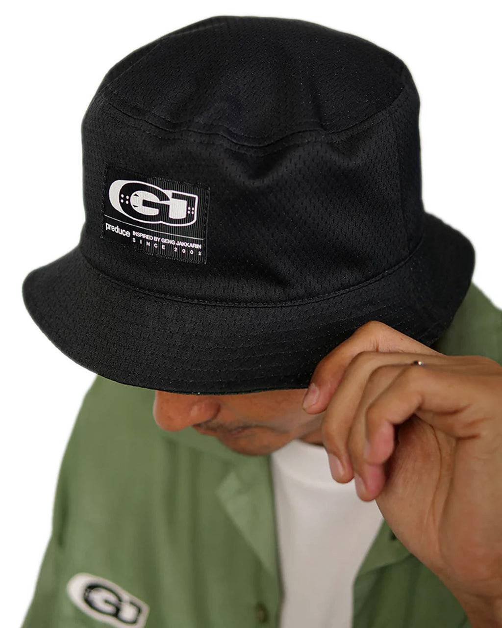 Preduce Skateboards 'GJ Reversible Mesh' Bucket Hat