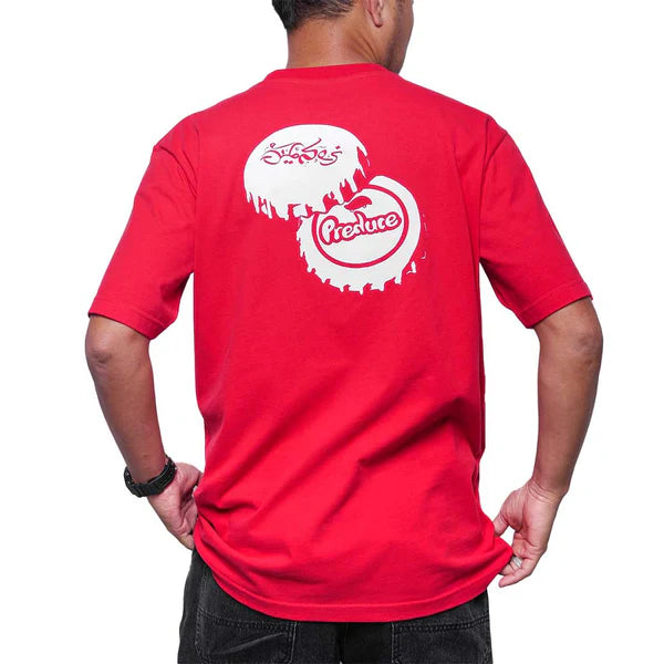 Preduce x Unsos Nam Daeng T-Shirt Red/White
