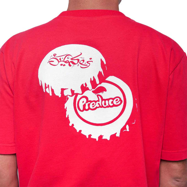Preduce x Unsos Nam Daeng T-Shirt Red/White