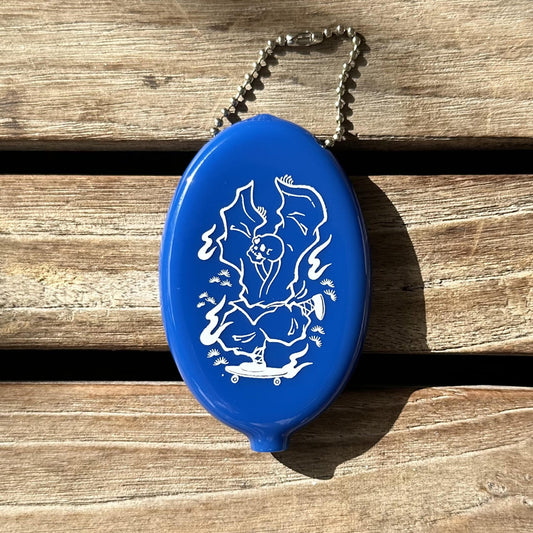 Temple Of Skate Coin Pouch (Blue)