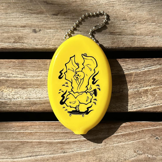 Temple Of Skate Coin Pouch (Yellow)