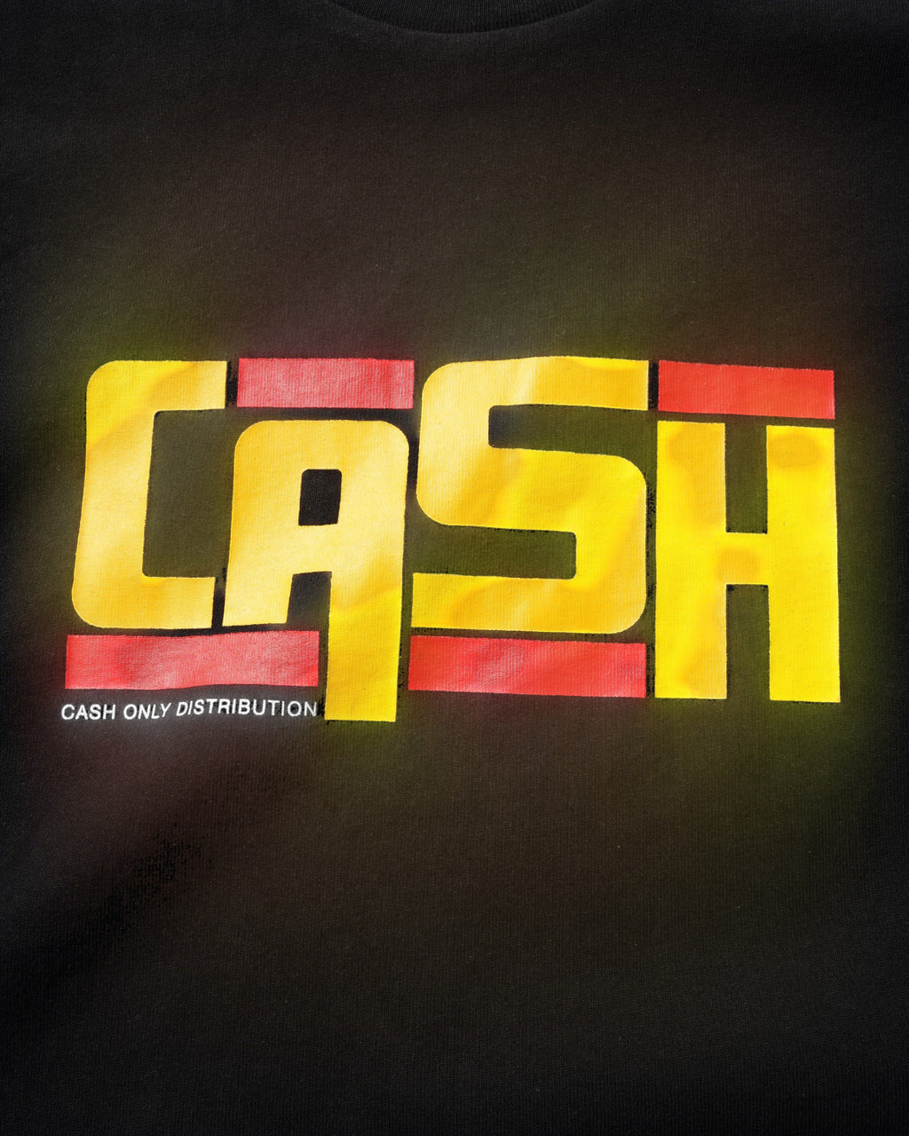Cash Only 'Promotional' T-Shirt (Black)