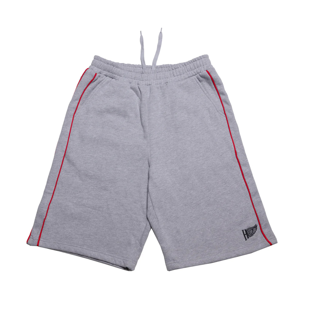 Hoddle Skateboards 'Bermuda' Jersey Shorts (Grey)