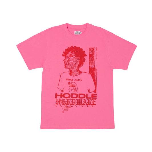 HODDLE CHAOS TEE PINK
