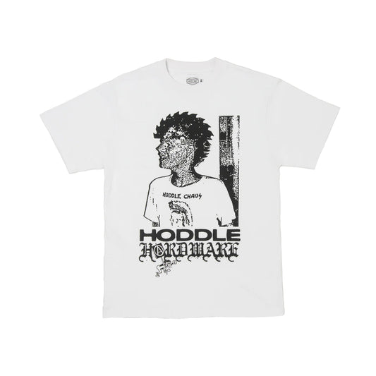 HODDLE CHAOS TEE WHITE