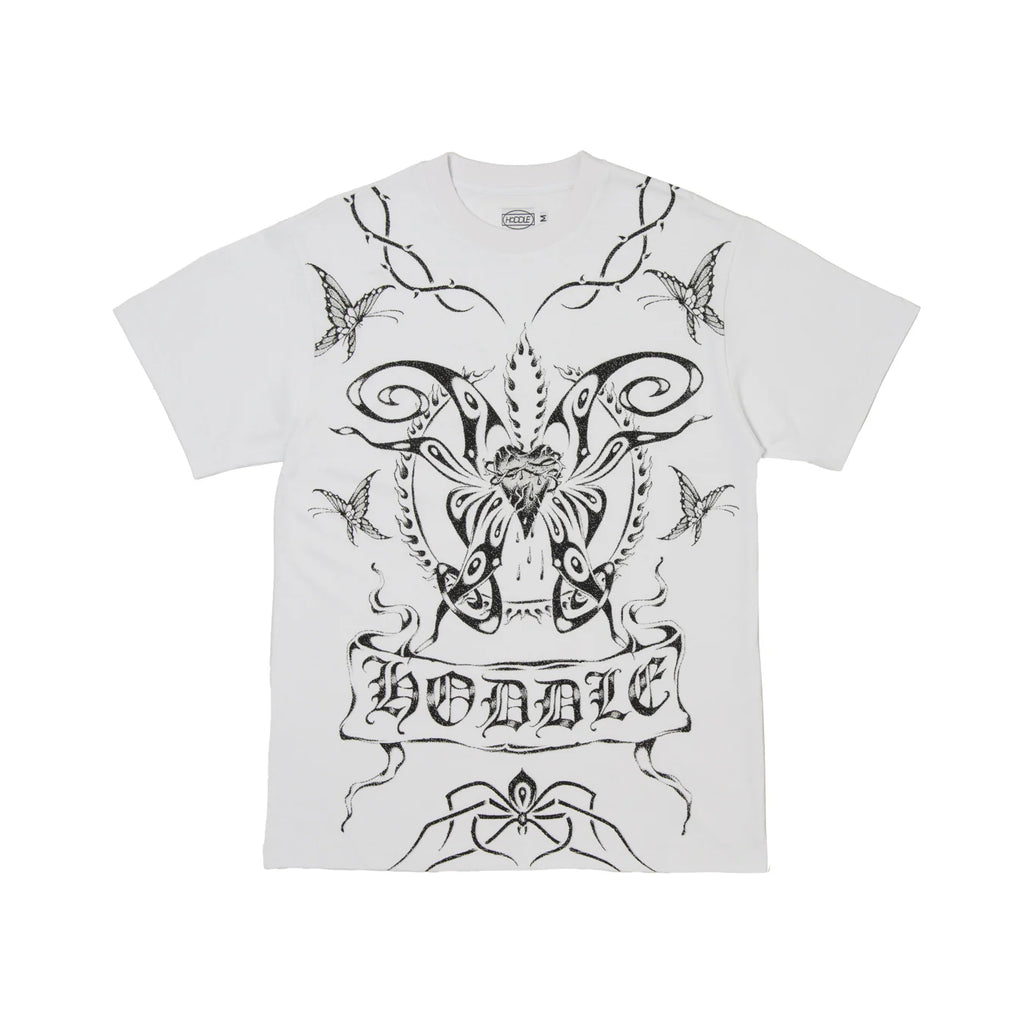 Hoddle Skateboards 'Enclosure' T-Shirt (White)
