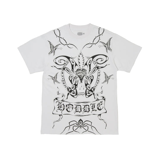 HODDLE ENCLOSURE TEE WHITE