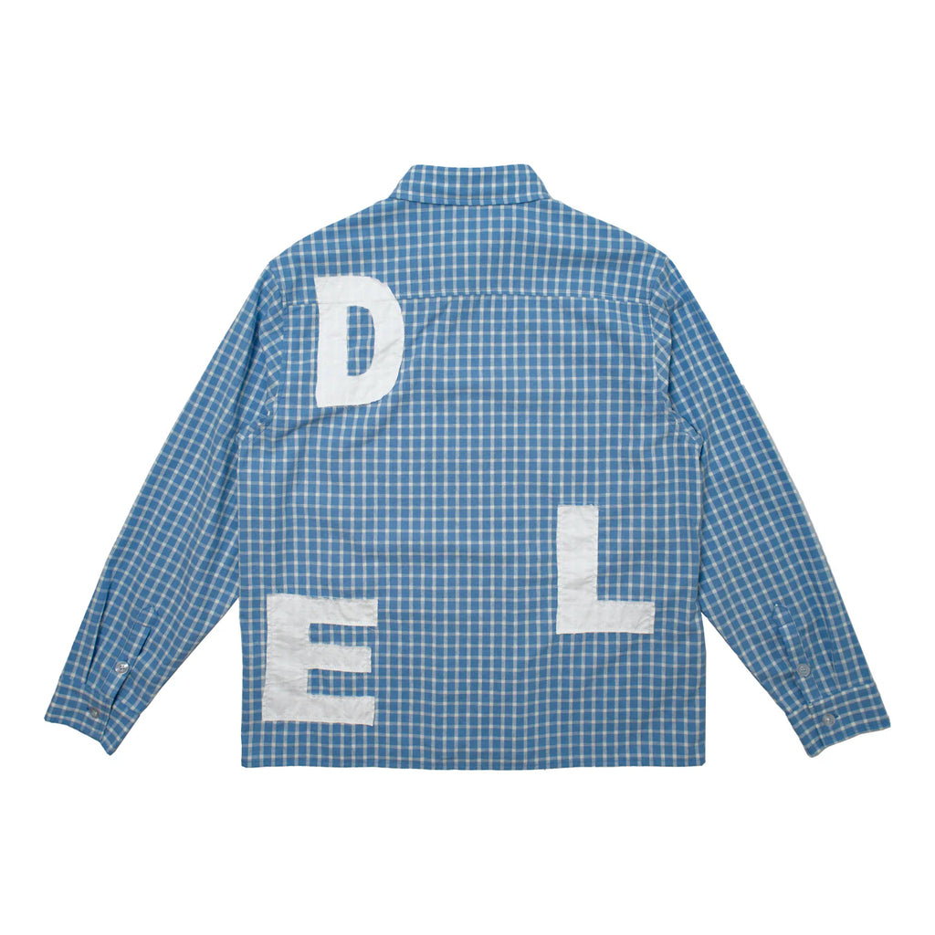 Hoddle Melange Long Sleeve Shirt Gingham