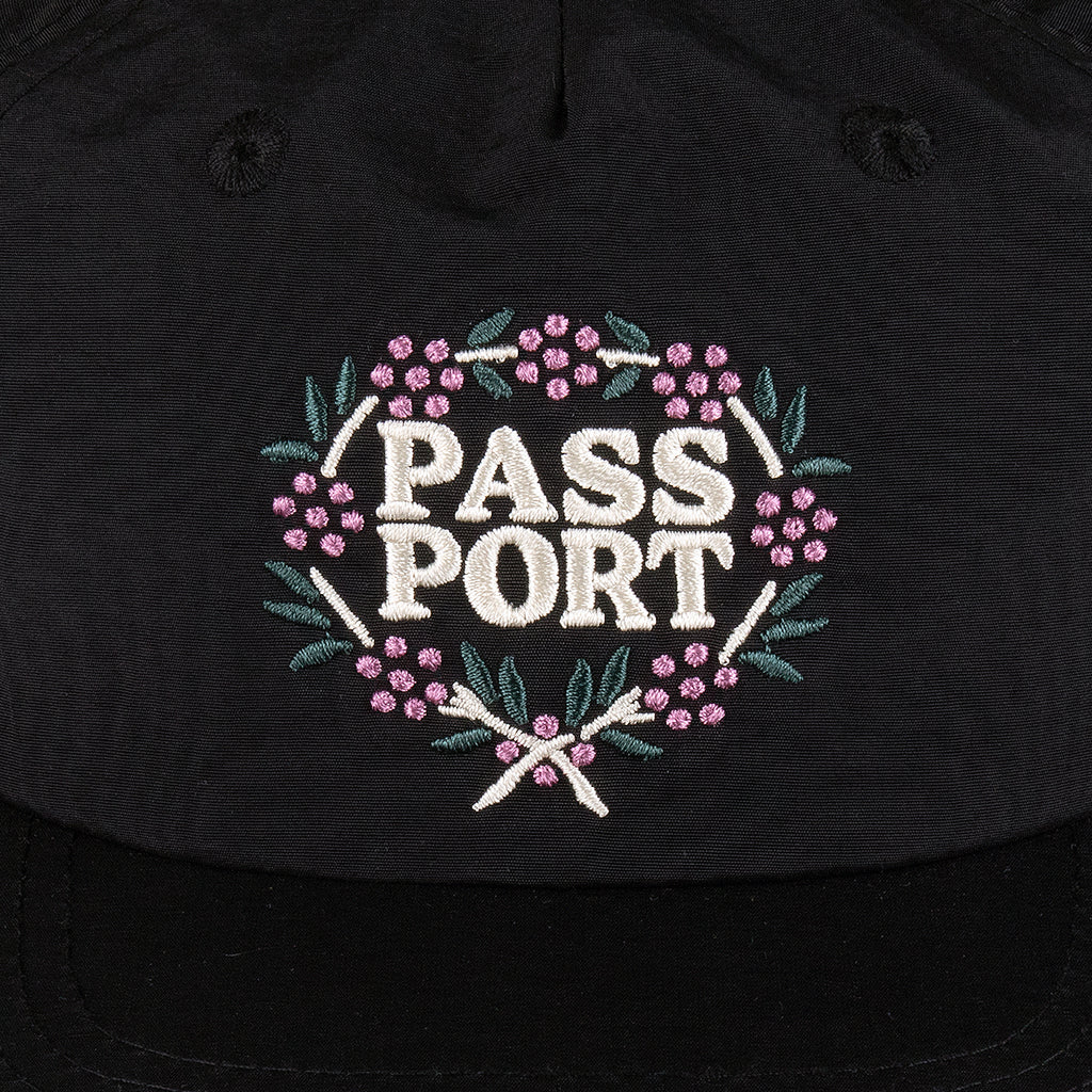 Pass~Port 'Wattle Rpet Workers' Hat (Black/Offwhite)