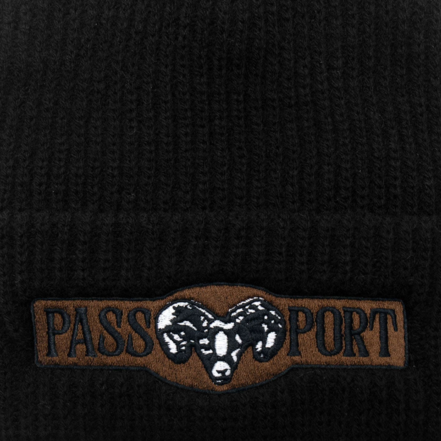 Pass~Port Ram Beanie (Black)