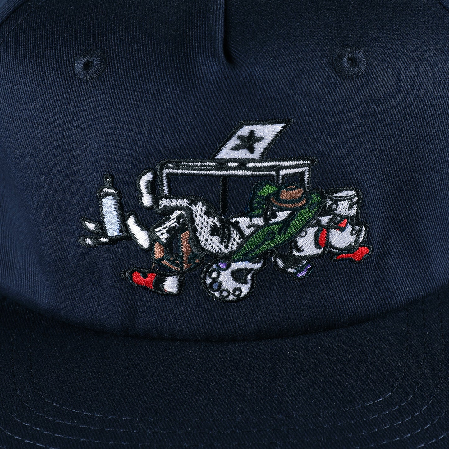 Pass~Port Lucid Dream Workers Cap (Navy/Dark Green)