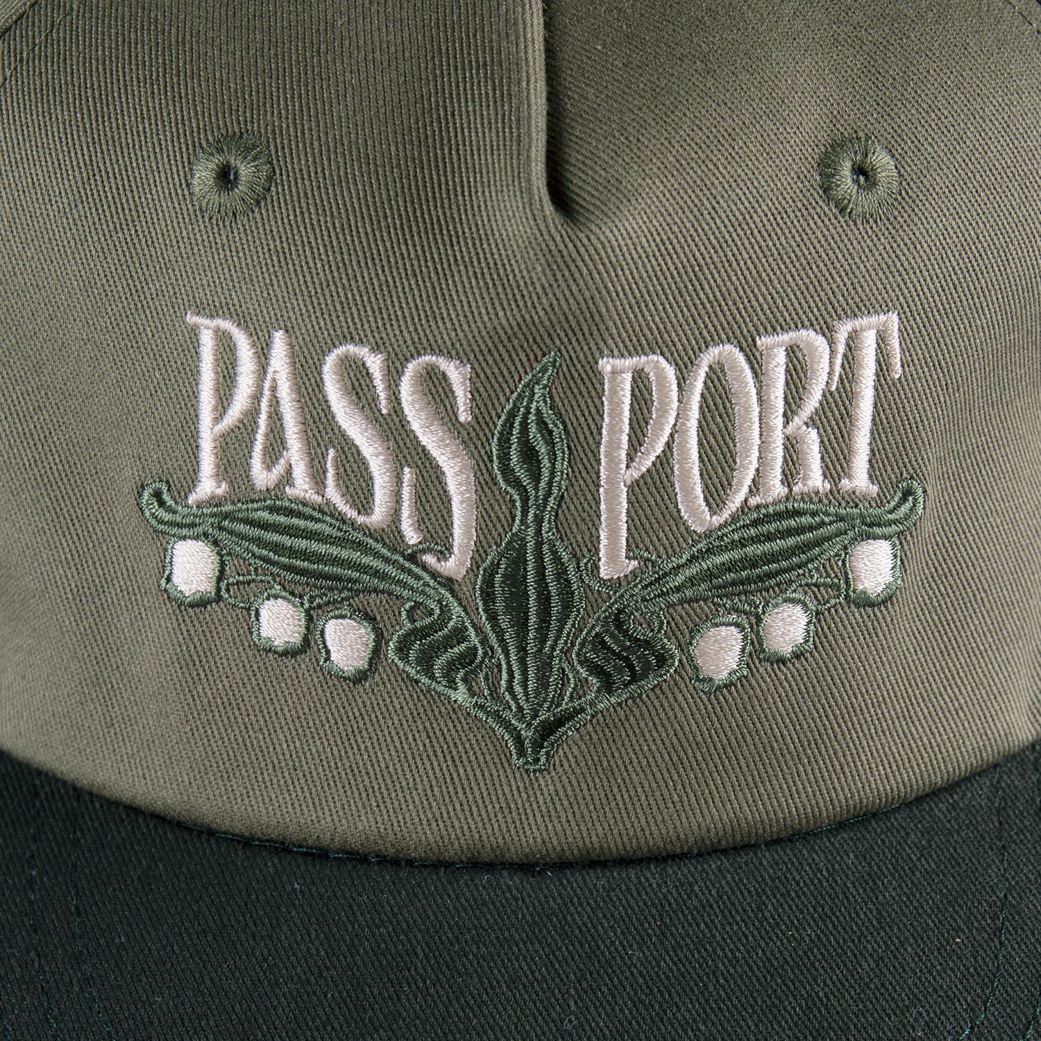 Pass~Port 'Lily Of The Valley Workers' Hat (Moss/Dark Military)