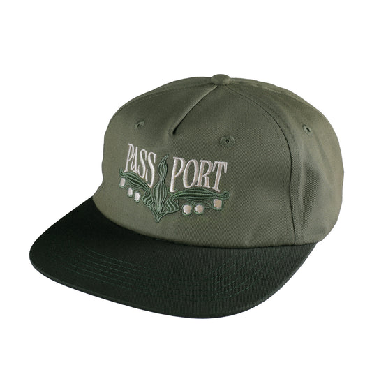 Pass~Port Lily of The Valley Workers Cap (Moss/Dark Military)