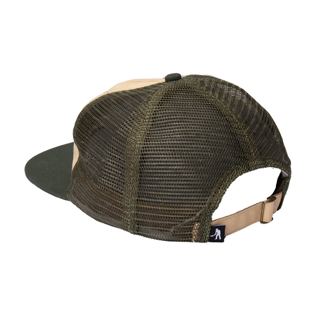 Pass~Port 'Fast Duck Workers' Trucker Cap (Cream/Elm)