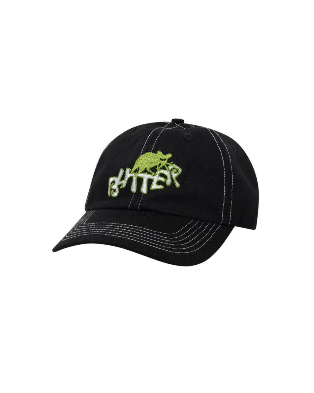 Butter Goods 'Rascal' 6 Panel Cap (Black)