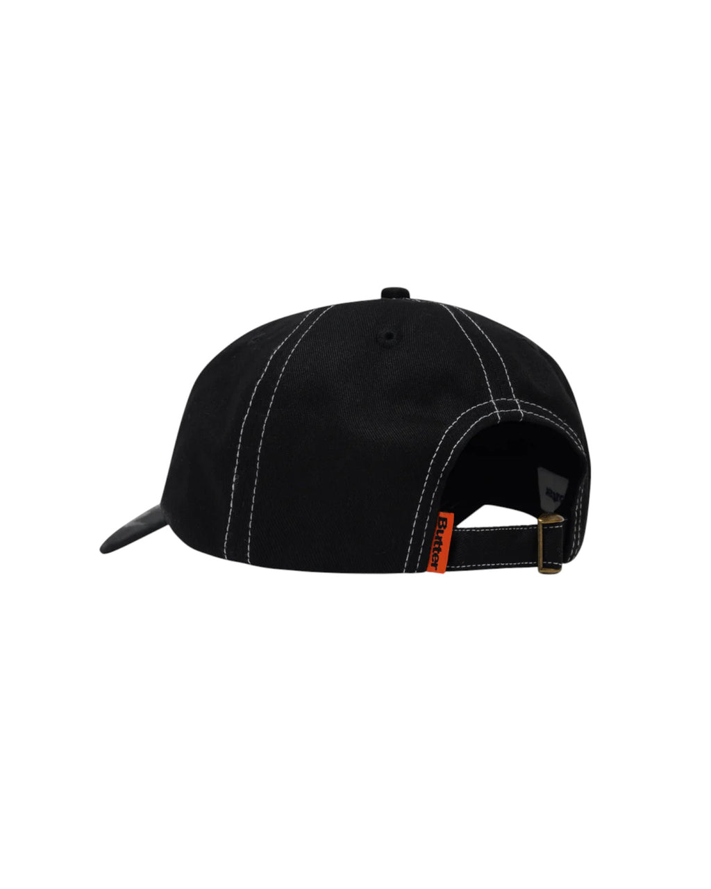 Butter Goods 'Rascal' 6 Panel Cap (Black)