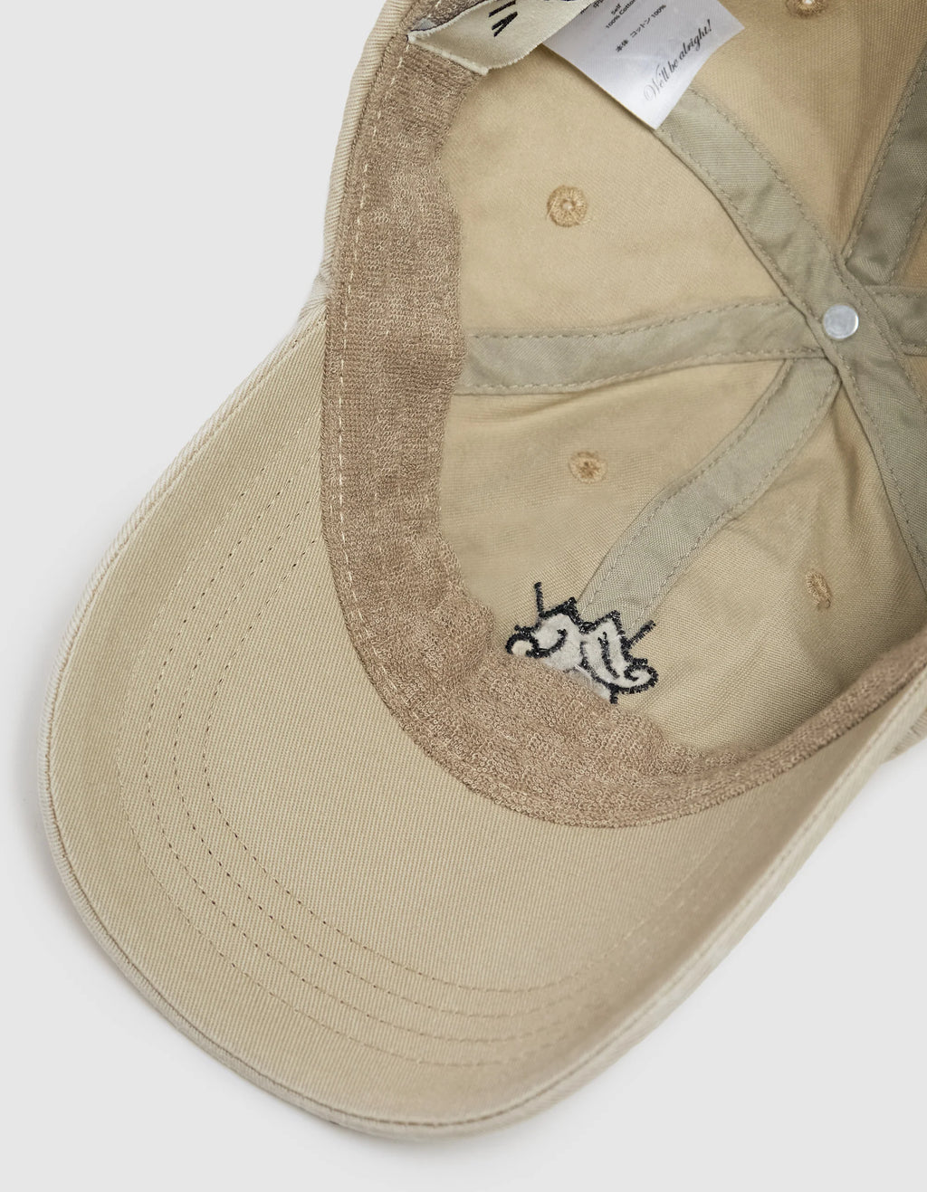 VICTORIA 'Queenhead Logo' Cap (Sand)