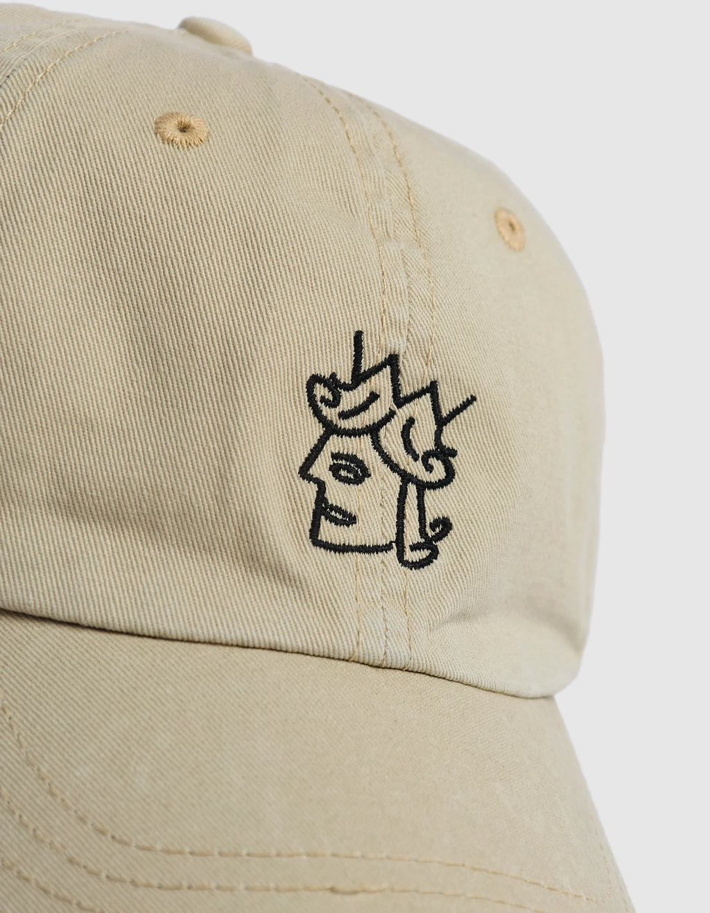 VICTORIA 'Queenhead Logo' Cap (Sand)