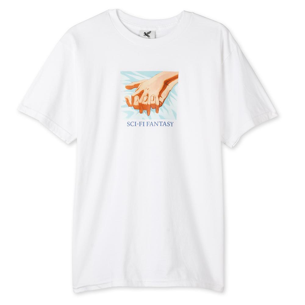 Sci-Fi Fantasy "Hands" T-Shirt (White)