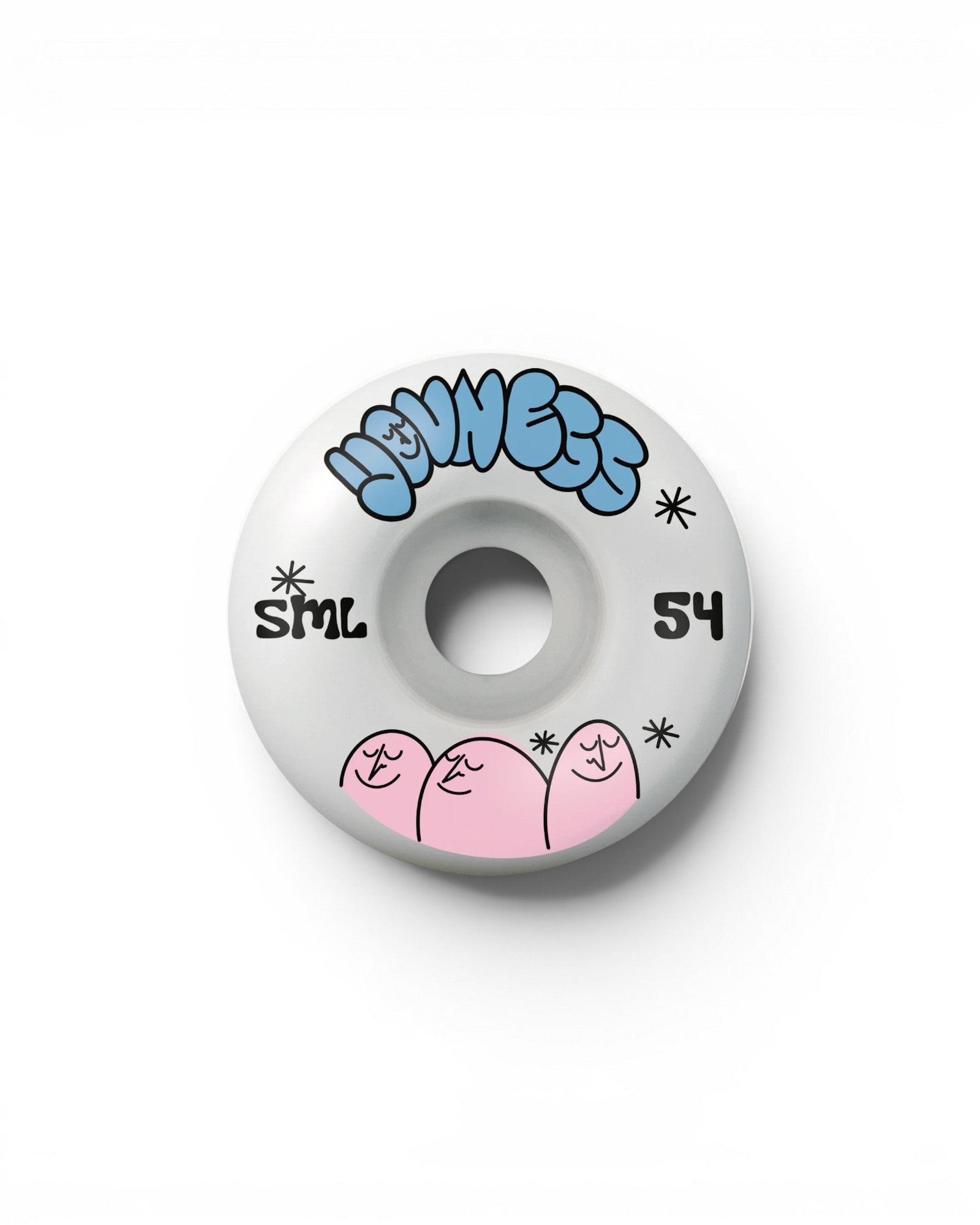 SML Wheels 54mm (99A) Youness Amrani 'Bluff Park' Wheels (White)