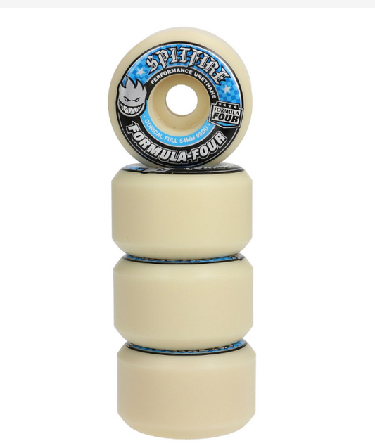 Spitfire Formula Four Conical Full Blue 52mm/99a Skateboarding Wheels