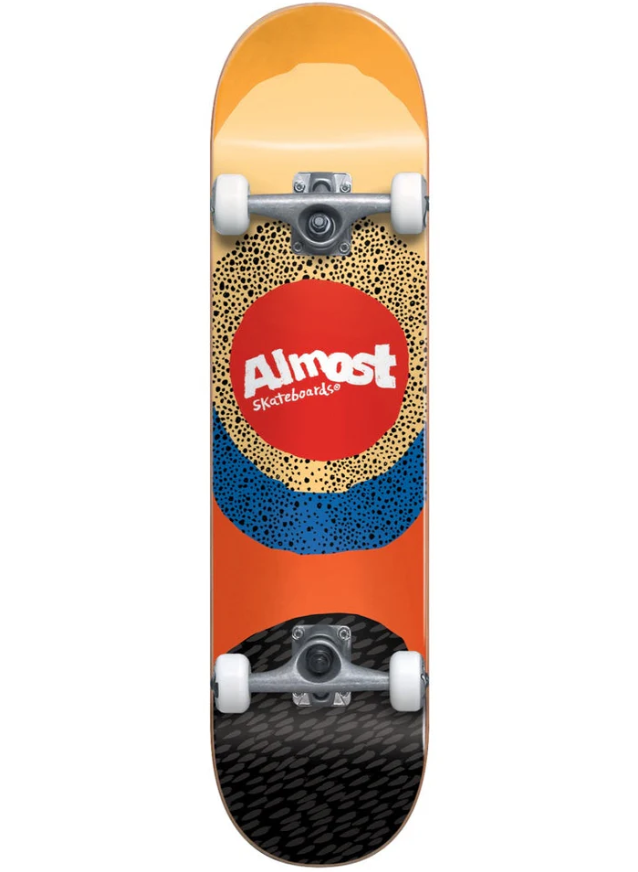 ALMOST Radiate Yellow  Complete Skateboard